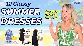 Classy SUMMER DRESSES  VACATION Cruise RESORT Affordable [upl. by Derry]