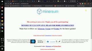 Minereum Token  Truth about 32k Tokens  How to sell Genesis Address  Minereum Coin [upl. by Sucam]