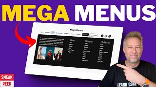 WordPress Gutenberg Mega Menus  Sneak Peak [upl. by Damek575]