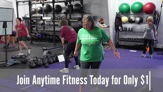 join anytime fitness today for only 1 [upl. by Adyht]