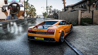 Lamborghini Gallardo LP5704 Spyder  Forza Horizon 5  Logitech G29 Gameplay [upl. by English]