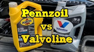 Real World Oil Test Results Valvoline vs Pennzoil [upl. by Webster319]