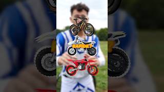 QUI EST LE PLUS RAPIDE  😳 VTT vs PIT BIKE vs MOTOCROSS [upl. by Nivre]