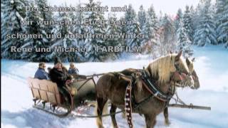 Jingle Bells  Schlittenfahrt im Schnee  FARBFILM wünscht euch eine schöne Winterzeit [upl. by Calandria]