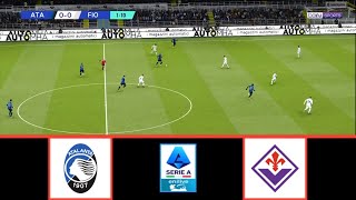 ATALANTA VS FIORENTINA  SERIE A 20242025  FOOTBALL LIFE 2024 [upl. by Reine]