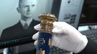 Truly Amazing Artifact  Baton Presented To Grand Admiral Karl Dönitz [upl. by Irolav416]