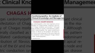 Fibrosis Focal y Cardiomiopatía Chagásica Lo que la Hace Única Dr Luis Eduardo Echeverria [upl. by Assirec113]