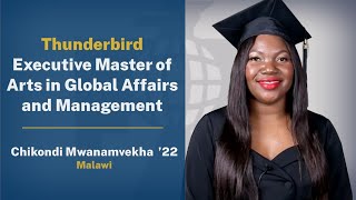 Chikondi Mwanamvekhas Journey in the Executive Master of Global Affairs amp Management [upl. by Schriever]