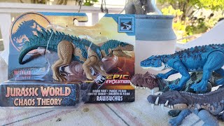 JW Epic Evolution Rauisuchus 🔵Rare🔵 unboxing amp review [upl. by Tomkiel278]