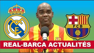 Actualites du Real Madrid et du FC Barcelone transfer news etc [upl. by Aennil]