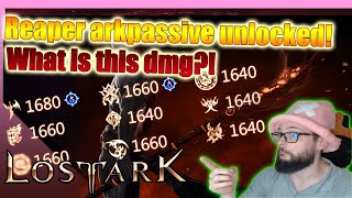 Reaper Arkpassive Unlocked What is this dmg Lost Ark [upl. by Yorgen]