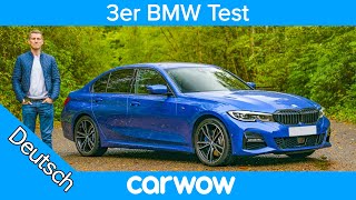 3er BMW 2020 Test  carwow Testberichte [upl. by Anaahs]