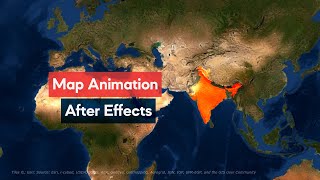 Map Animation Reel  v1 geolayers maps Freelancemotiongraphics [upl. by Thom]