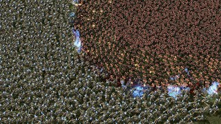 5000 MARINES vs 5000 ZEALOTS  Starcraft 2 MASSIVE Battles [upl. by Hartzel]