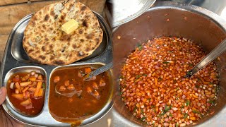 जयपुर के Authentic अमृतसरी छोले कुल्चे लस्सी Amritsari chole Kulche lassi Indian street food [upl. by Adaha]