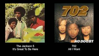 The Jackson 5  Its Great To Be Here 🧬 702  All I Want [upl. by Ecadnarb912]