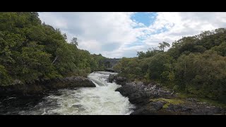 FLYING THE DJI AVATA 2 IN STRONG WINDS AT SILVER SANDS OF MORAR [upl. by Divadnoj]