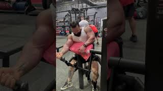 Unilateral machine preacher curl [upl. by Yrovi]