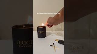 CANDLES  ECOFRIENDLY WOODEN WICK COCONUT SOY WAX CANDLES candle shorts shortsvideo [upl. by Orton]