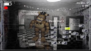 UnNightmare Freddy in Five Nights at Freddys 2 FNaF 2 Mods [upl. by Giselle]