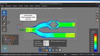 Durchströmung eines Ventils mit ANSYS Discovery [upl. by Aleakcim555]