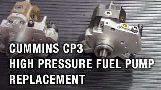 Cummins Fuel Injection Pump Replacement [upl. by Verneuil]