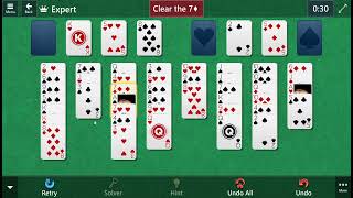 Solitaire amp Casual Games FreeCell Expert Daily Challenge August 11 2024 [upl. by Ainollopa949]