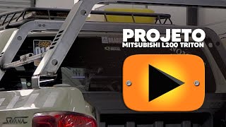 Projeto MXV OffRoad  Mitsubishi L200 Triton Savana  Montagem do bagageiro de caçamba [upl. by Francklyn213]