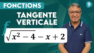 Tangente verticale à une courbe Demitangente  Fonctions [upl. by Tsuda]