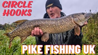 Pike fishing UK  follow your hunches [upl. by Annovaj]