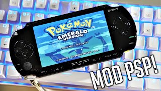 How to Hack PSP 1000 amp 2000  EASY Tutorial 2020  Custom Firmware to Run Homebrew  CFW 660 PRO C2 [upl. by Dempster243]