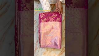 Meesho pattu silk saree spacial for wedding and paty wear collection meesho trendz saree new [upl. by Nnaarat]