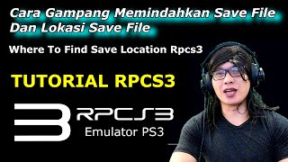 Cara Mudah MemindahkanMemasukkan Save File Dan Letak Save Rpcs3  Where To Find Save File Rpcs3 [upl. by Ynnatirb377]