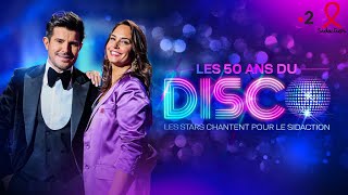 France 2  Les 50 ans du disco les stars chantent pour le Sidaction 25 03 2023  Véronic DiCaire [upl. by Kcirederf731]