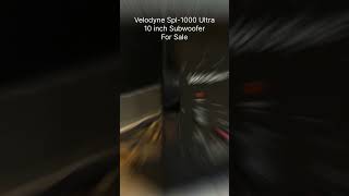 Velodyne Spl 1000 Ultra 10 inch Subwoofersold outph9159461123 shorts [upl. by Lucien842]