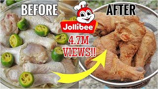 THE SECRET FOR CRISPY FRIED CHICKEN  FRIED CHICKEN RECIPE  MAS MASARAP PA SA JOLLIBEE CHICKEN JOY [upl. by Cammy831]