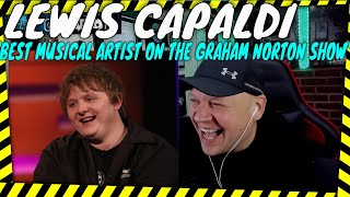 LEWIS CAPALDI is HILARIOUS  quot The Best Musical Guest On The Graham Norton Show quot  Reaction [upl. by Anjela]