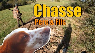 CHASSE 4K PETIT GIBIER  PERE amp FILS  FRANCE [upl. by Guss]