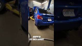 Subaru WRX￼  invidia n1 exhaust [upl. by Draw]