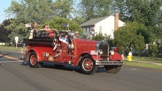 2018 Windsor LocksCT Fire Department Carnival Parade 63018 [upl. by Jepson]