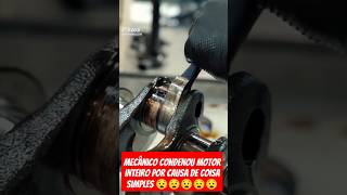 Mecânico condenou o motor inteiro por coisa bobacaminhão caminhoneiro [upl. by Roehm]