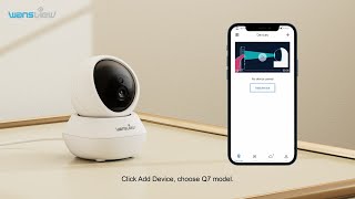 Wansview Q7How to Set up Wansview Pet Camera on the Wansview Cloud App [upl. by Elman]