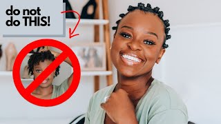 Detailed How to Bantu Knot Out on 4C Natural Hair  do NOT do THIS [upl. by Rekcut]