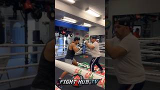 Jaime Munguia LOOKING SHARP ahead of comeback fight after loss to Canelo [upl. by Yeroc]