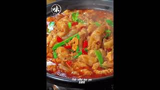 Fish offal hot potFricassee Stew鱼杂煲 food chinafood streetfood cooking chineasefood delicious [upl. by Linnea56]