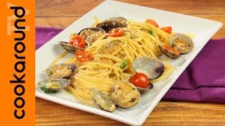 Linguine a vongole amedeo  Primi piatti pesce [upl. by Elfont812]