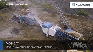 Impact Crusher MOBIREX MR 110130 Z EVO2 Highlights  KLEEMANN [upl. by Yllime]