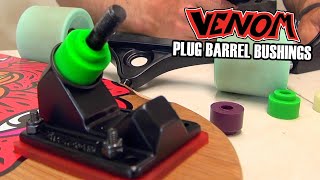 Venom Plug Barrel Bushings for Caliber amp Bear Trucks [upl. by Kissner]