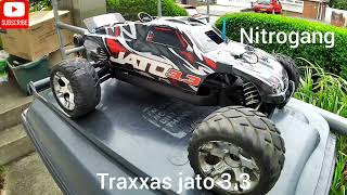 Traxxas jato 33 first start in years [upl. by Akined]