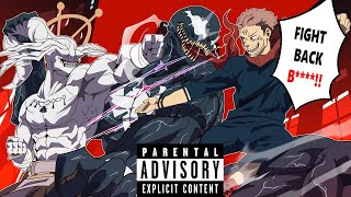 VENOM GETS JUMPED BY JJK Animated Crossover [upl. by Erminie900]